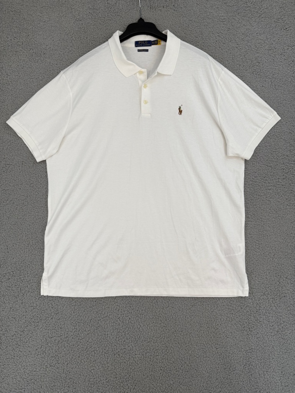Polo Ralph Lauren Performance Men’s XXL/TTG short sleeve white shirt pullover